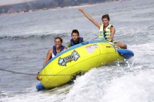 Enjoy the Two Night Cruise to Bahamas tube riding